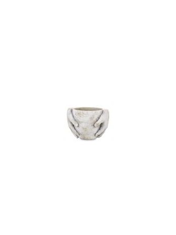 Cement edény kézzel 16 cm D142052