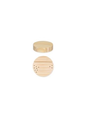 Kártya/szárított virágtartó Ø 12cm natúr D23306120