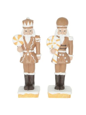 Diótörő nyalókával álló poly 3-4x2-6x10-2 cm barna- fehér 2 féle