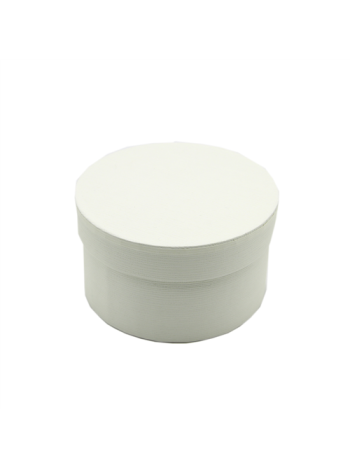 PAPÍRDOBOZ KEREK 4/96 14x8 cm KRÉM