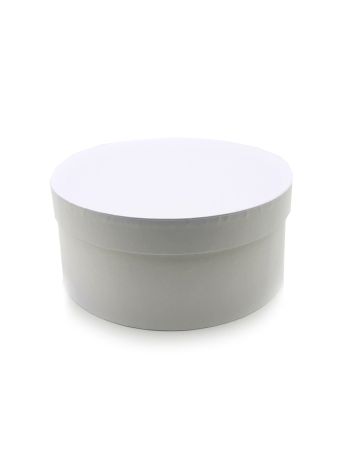 PAPÍRDOBOZ KEREK 6/240 10x5-5 cm FEHÉR