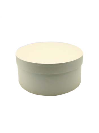 PAPÍRDOBOZ KEREK 6/240 10x5-5 cm KRÉM