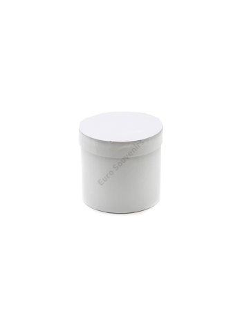 PAPÍRDOBOZ HENGER 4/96 12x11-7 cm FEHÉR