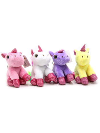 UNIKORNIS PLÜSS 24/600 11 cm 4 SZÍNBEN ES06723