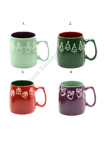 BÖGRE KARÁCSONYI 12/48 8-5x10-3 cm 4 FÉLE