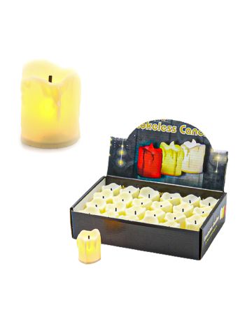 GYERTYA LEDES MELEG FÉNYŰ 24/960 3-8x5-2 cm