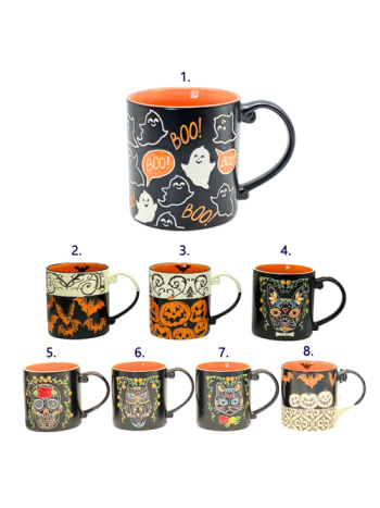 BÖGRE HALLOWEEN 12/48 11x10 cm 8 FÉLE