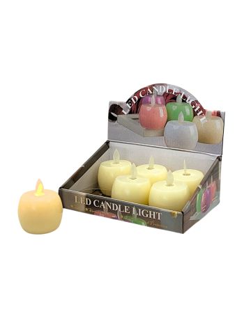 GYERTYA LEDES 6/240 7x5-5 cm MELEG FÉNYŰ