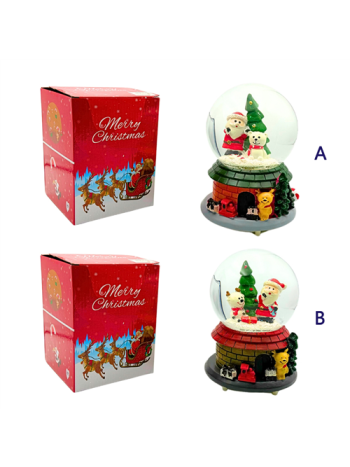 HÓGÖMB LEDES-ZENÉLŐ 1/24 11x16 cm 2 FÉLE