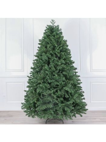 Fenyőfa talppal 1303 ággal 3D műanyag 210 cm zöld