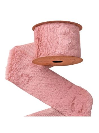 Szőrme szalag 63mm x 2.7m - Mályva