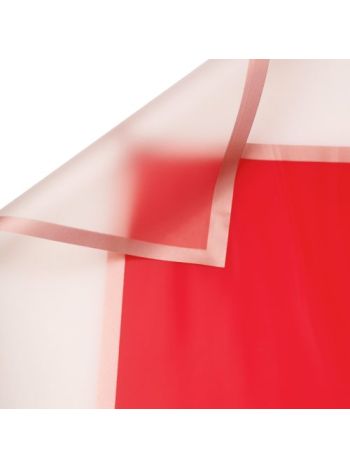 Áttetsző keretes matt fólia ív 58 x 58cm- 20db - Bordó