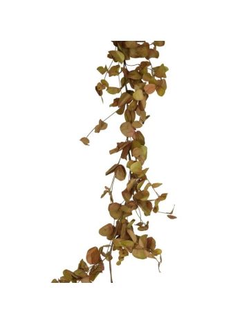 Girland leveles- 186 cm- barna- zöld- SSS