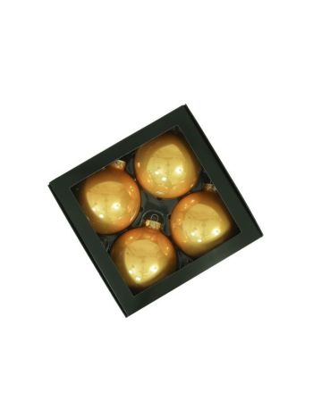 Gömb üveg- 10 cm arany opál S/4