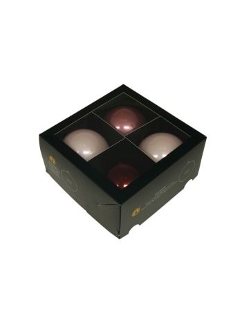 Gömb üveg- 10 cm- wild blossom- S/4