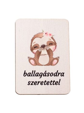 4db. ballagásodra szeretettel