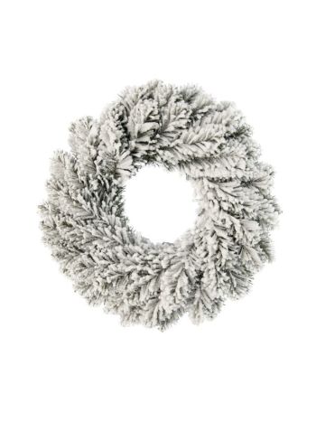 Koszorú havas- műanyag- 40 cm