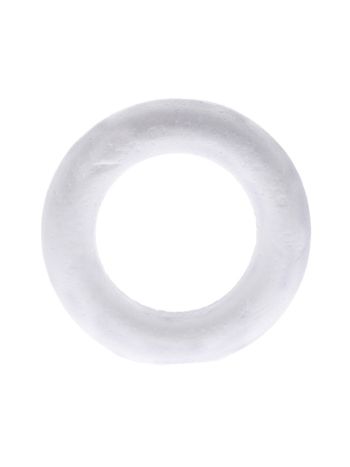 Koszorú hungarocell 30cm fehér DD53088