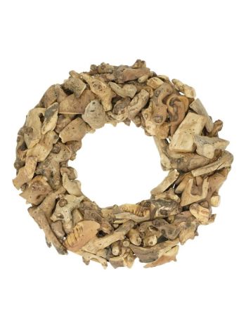 Koszorú uszadékfa 38 cm natúr