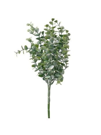 Eukaliptusz csokor- 7 ágú- 35cm magas - Sötétzöld