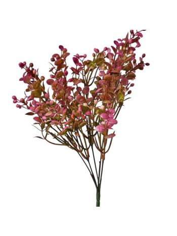 Dekor bokor- 40cm maga - Lilás zöld