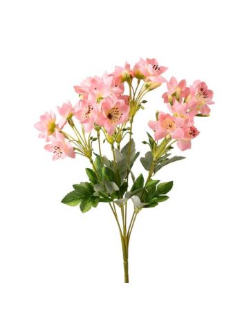 Selyemvirág csokor- 33cm magas - Rózsaszín