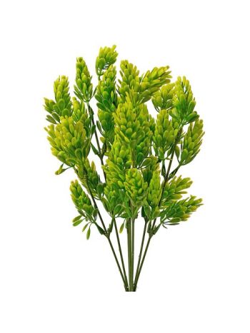 Pozsgás műnövény- 7 ágú- 32cm magas - Világoszöld