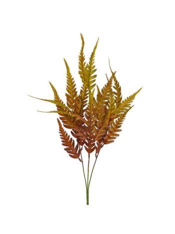 Páfrány műnövény- 3 ágú- 54cm magas - Zöld