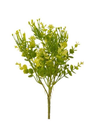 Műnövény bokor- 5 ágú- 37cm magas - Világoszöld