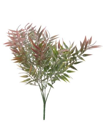 Műnövény bokor- 5 ágú- 40cm magas - Narancssárgás zöld