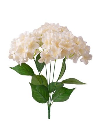 Hortenzia ág- 73cm magas - Krém