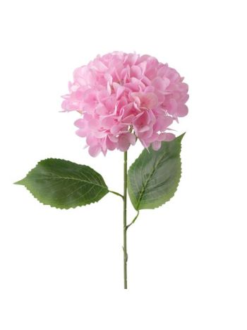 Hortenzia ág- 73cm magas - Rózsaszín
