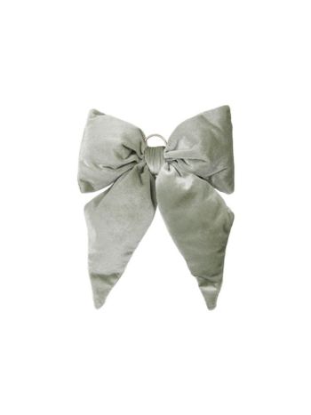 Masni akasztós bársony 24x27 cm zsályazöld