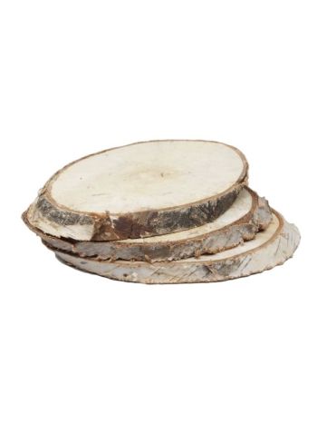 Nyírfa szelet 25cm natúr S/7