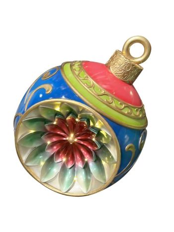 Óriásgömb poly 60-8x60x66-4 cm kék- rózsaszín