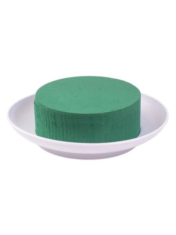 Ciotola midi DIY - vizestűzőhab zöld tálkában, Ø 19 (Ø 12) x 6cm