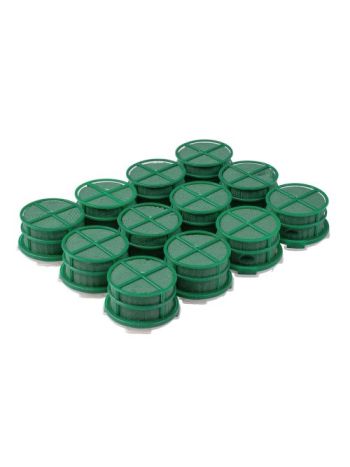 Minideco - 12db. öntapadós vizes tűzőhab- átmérő: 5cm