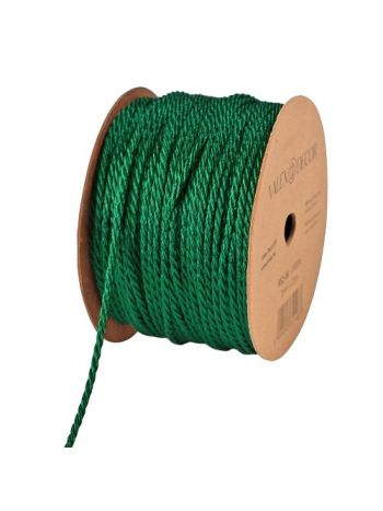 Dekor zsinór 2mm x 25m - Fényes zöld