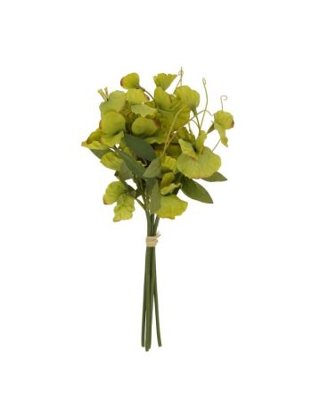 Selyemvirág csokor műanyag 30 cm zöld