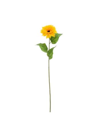 Selyemvirág napraforgó műanyag 78 cm sárga