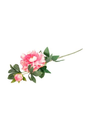 Selyemvirág peonia 68cm rózsaszín