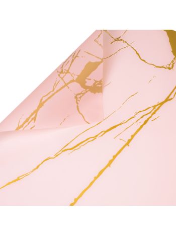Márványmintás fólia ív 58 x 58cm- 20db - Púder rózsaszín