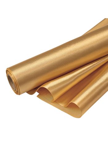 Szatén tekercs 23cm x 10m - Arany