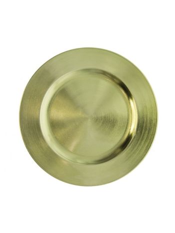 Tányér kerek S műanyag- 22x22x2 cm- fényes zöld