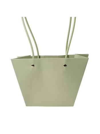 10db. Virág táska 20(h) x 12(sz) x 12(m) cm - Vintage zöld