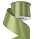 Szatén szalag 50mm x 22.86m - Mohazöld
