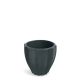RONA VIRÁGCSERÉP ETHICK 40 RONA ROUND -  GRAFIT 400x400x360