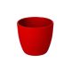 Base kerámia kaspó piros 19cm