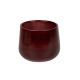 Moda kerámia kaspó fényes bordó 17cm