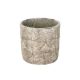 Ginko beton hengerkaspó szürke 11-4x9-8cm